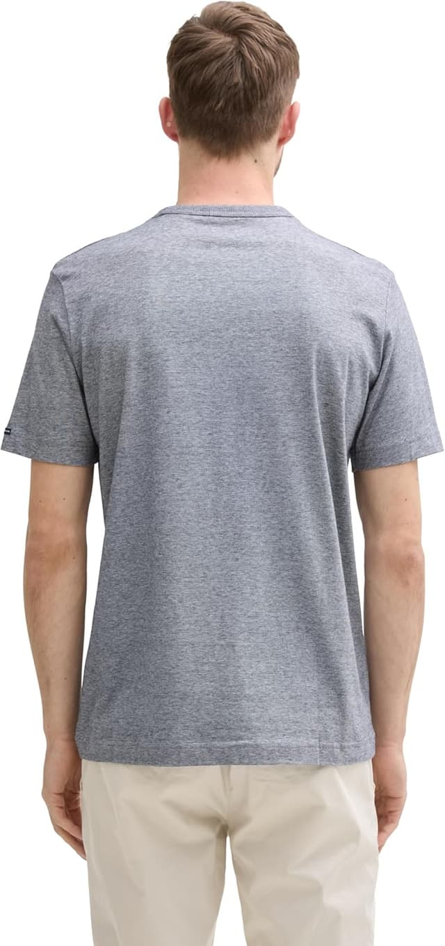 Detalle de TOM TAILOR 1045702 maglietta uomo a maniche lunghe