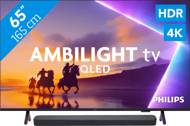 Imagen de Philips PUS8500 65 Zoll QLED 4K mit JBL Bar 300 M2 en OfertitasTOP