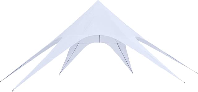 Detalle de Outsunny Tente de Jardin XXL étoile 10x10