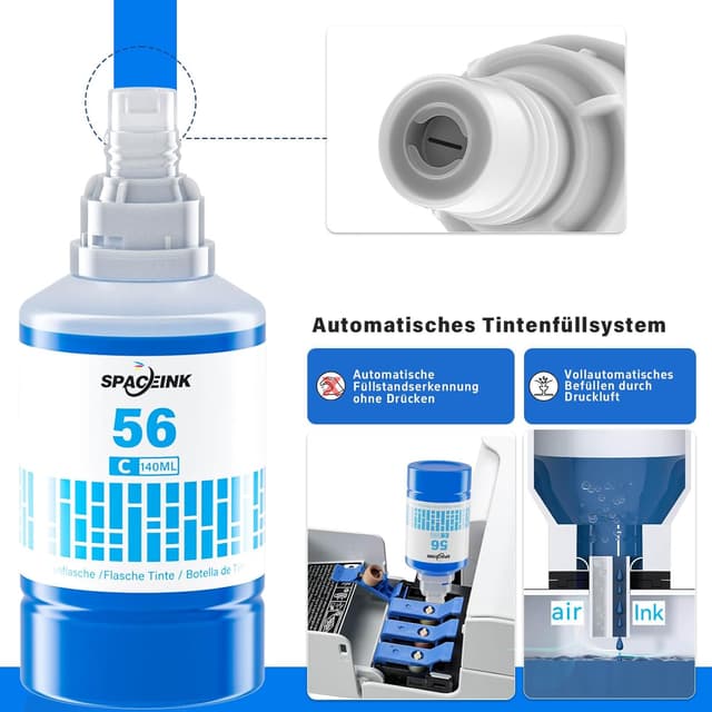 Thumbnail 4 de GI-56 Tintenflaschenset Canon MAXIFY GX