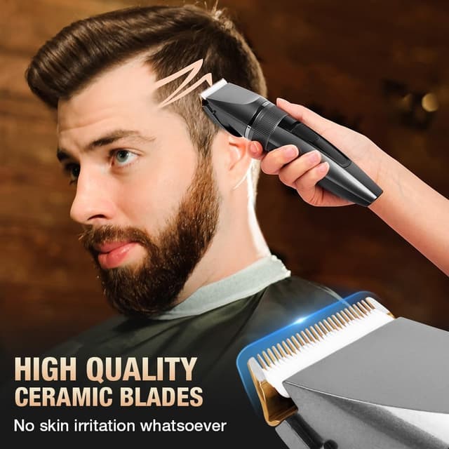 Detalle de AYBUY hair clippers 4 combs, 1200mAh