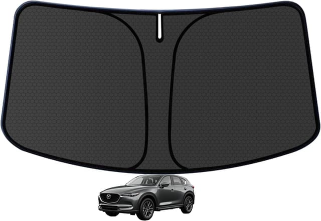 Detalle de CX5 Customized Windshield Sun Shade for 2017–2025/2026 CX-5 Sport/Touring/Grand Touring (Front Window)