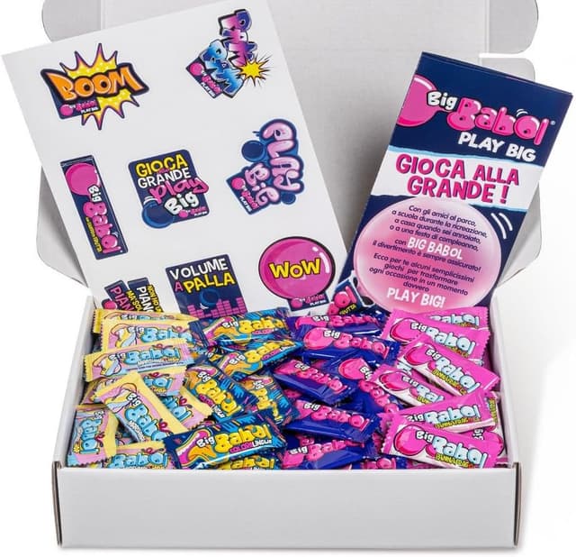 Detalle de Big Babol Kit 130 pezzi chewing gum 🍬