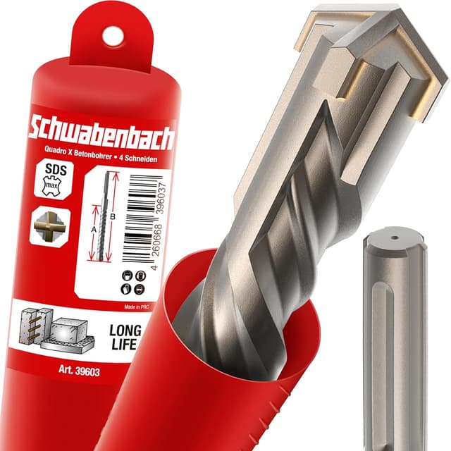 Detalle de SCHWABENBACH punta SDS Max 45 mm