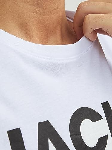 Thumbnail 5 de JACK & JONES Jjecorp Logo Tee Camiseta slim blanca L 👕