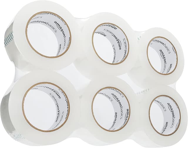 Thumbnail 6 de Amazon Basics Moving and Storage Packaging Tape 6-pack, 4.7 cm x 99.6 m