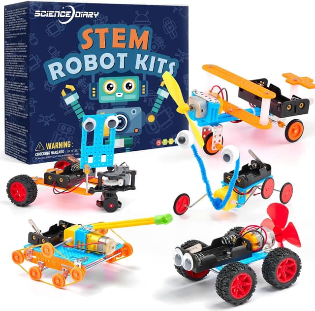 Imagen de SCIENCE DIARY STEM Robot Building Kit 5-in-1 en OfertitasTOP