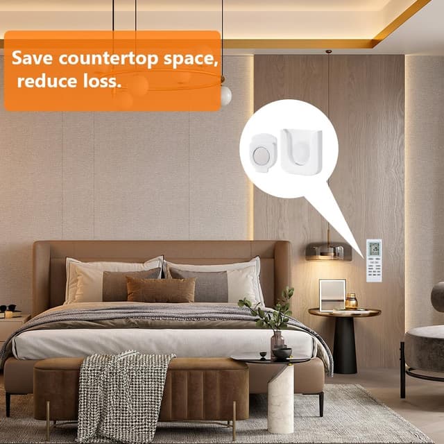 Thumbnail 6 de OFFCUP Support telecommande magnétique mural 4 pcs