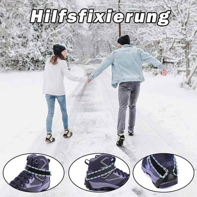 Thumbnail 5 de Lechin Schuhspikes Eisspikes aus Silikon und Edelstahl