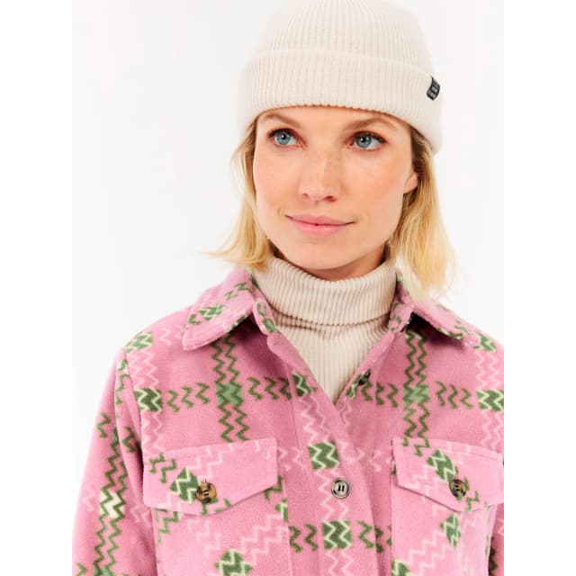 Detalle de Protest Camiseta de mujer Luv Protest: comodidad con forro polar suave y corte relajado