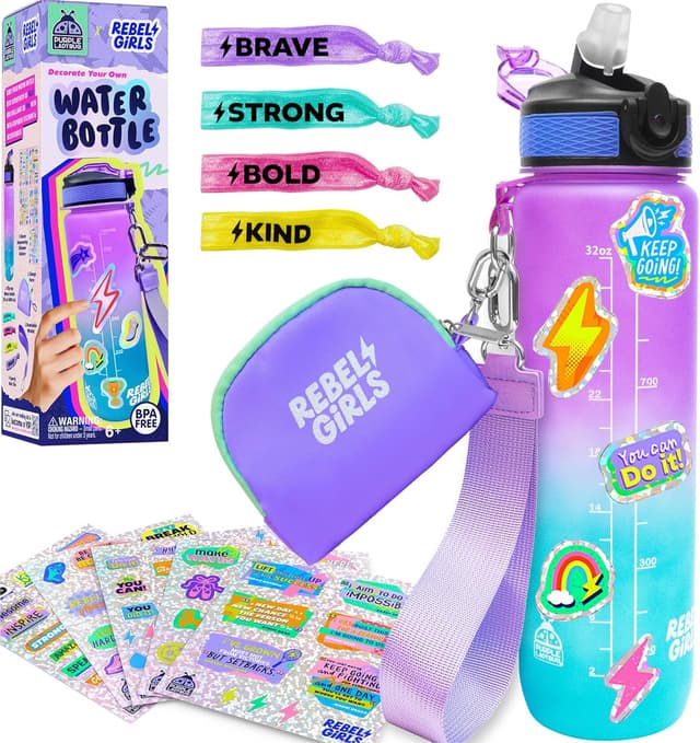 Detalle de Purple Ladybug Rebel Girls bottle kit 1000 ml