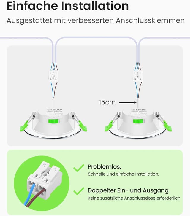 Thumbnail 4 de ALUSSO LED Einbaustrahler 7W Ultra Flach 12er Set