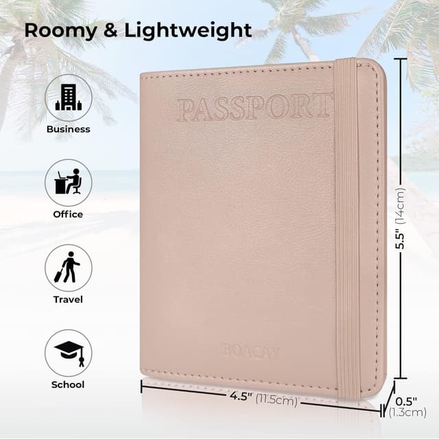 Thumbnail 1 de BOACAY Reisepasshülle 11,5 x 1,3 x 14 cm