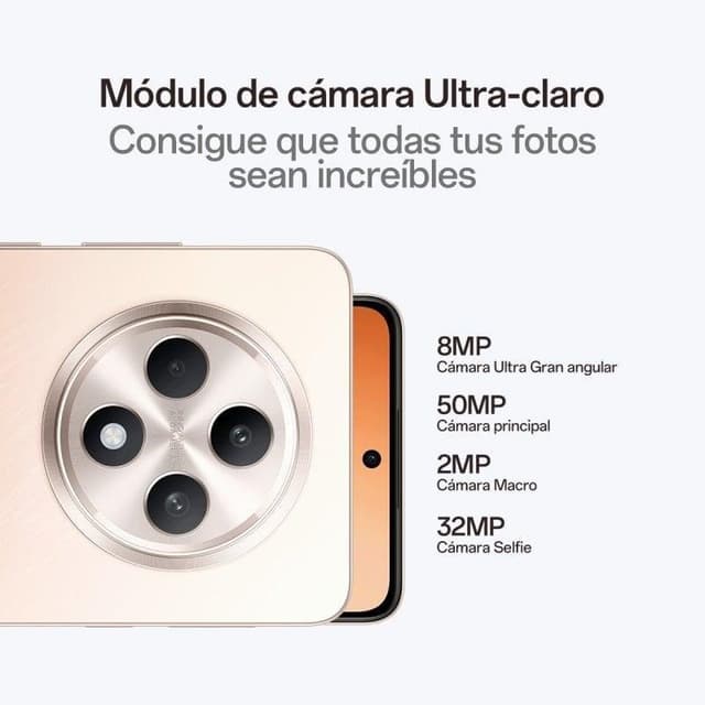 Detalle 2 de OPPO Reno12 F 5G (8GB/256GB) Verde de 6,67" Dual SIM