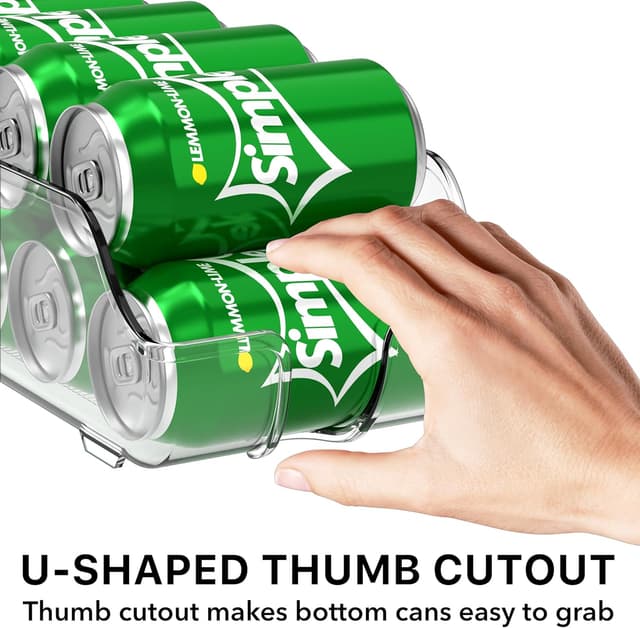 Thumbnail 5 de Simple Houseware Soda Can Organizer 14"