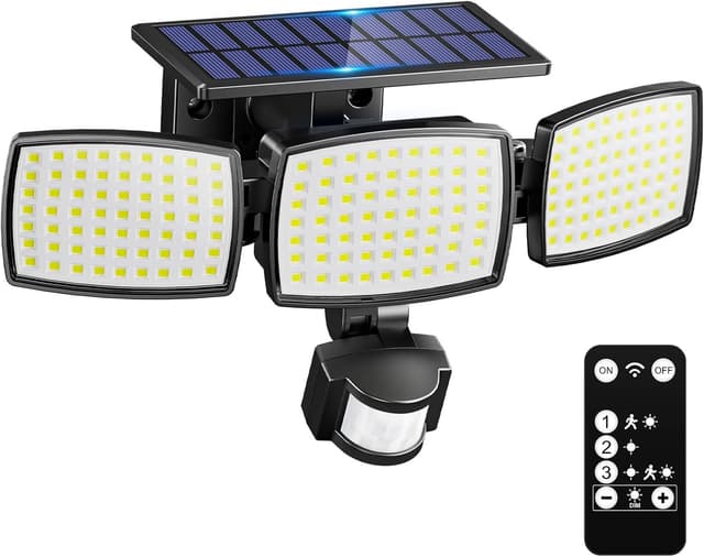 Imagen de KIBTOY 189LED Solar Security Light 1200LM en OfertitasTOP