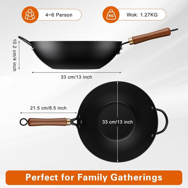 Thumbnail 3 de Jobin Wok antiadhésif 33 cm