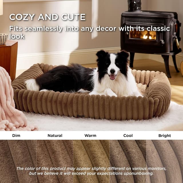 Thumbnail 3 de BEDSURE waschbares Hundebett 109x76x20 cm