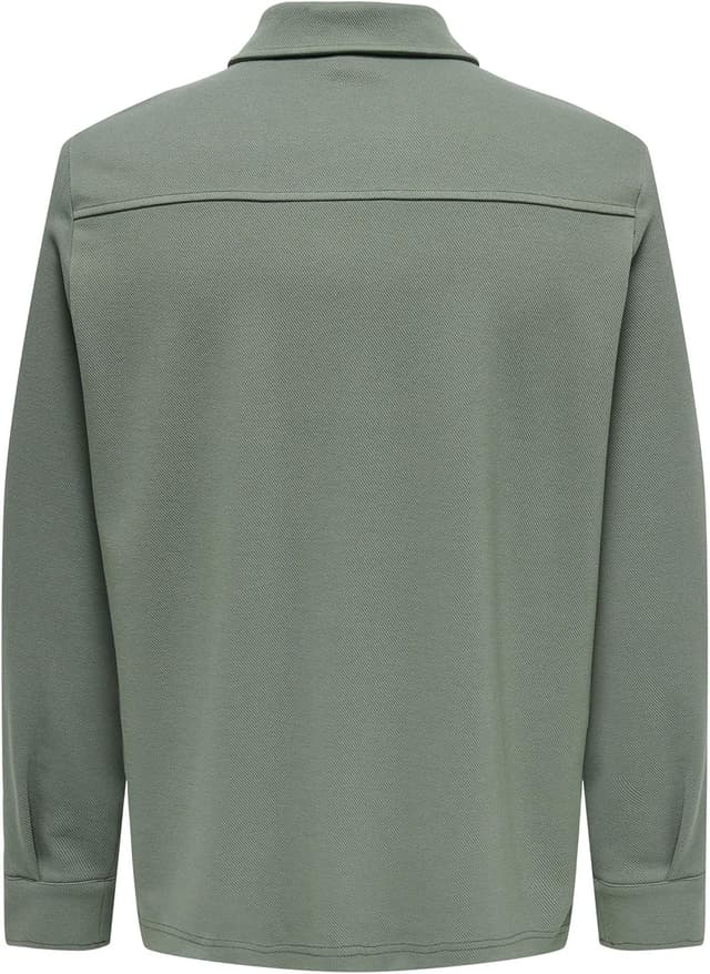 Detalle de Only & Sons ONSNEWKODYL Herren Regular-Hemd mit Hemdkragen und Knopfleiste