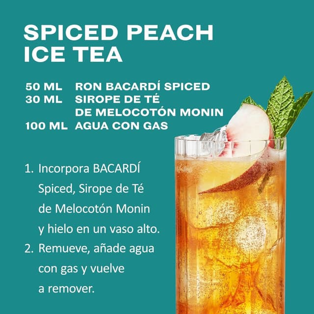 Thumbnail 9 de Ron BACARDÍ Spiced 🥃 – Licor de calidad, especiado y envejecido