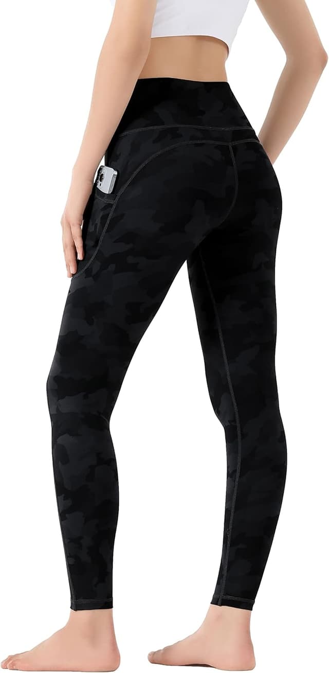Detalle de High Waist Gym Leggings with Side Pockets