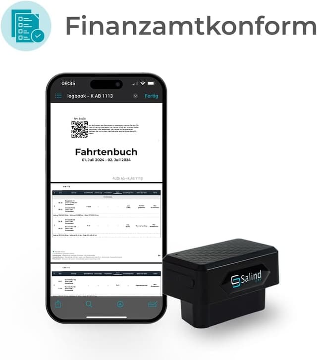 Thumbnail 1 de Salind GPS Fahrtenbuch Tracker
