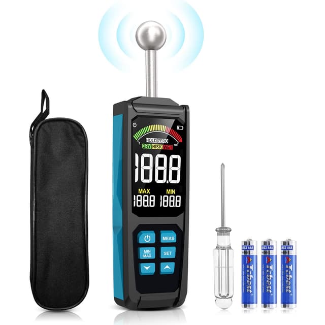 Detalle de DURFICST Feuchtigkeitsmessgerät 3 Zoll HD