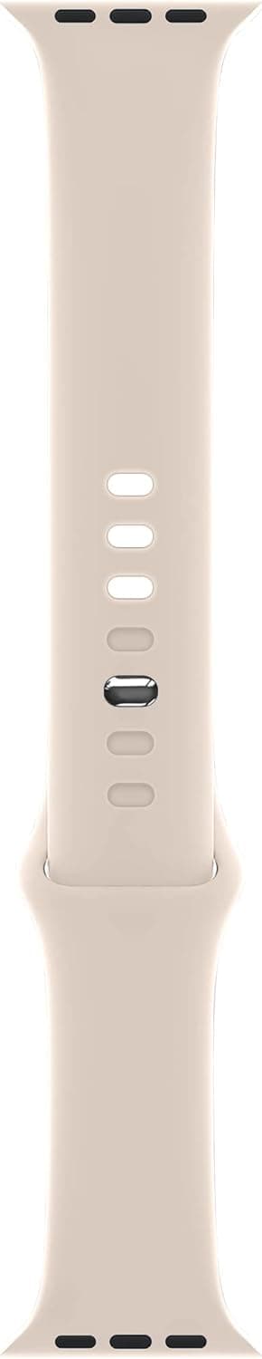 Detalle de Bracelet DONEGANI SB en silicone pour Apple Watch Ultra 2 & Series 10/9/8/7/6/5/4/3/2/1 (Étoile)