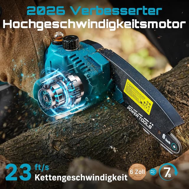 Thumbnail 3 de Seesii Mini-Kettensäge 6 Zoll