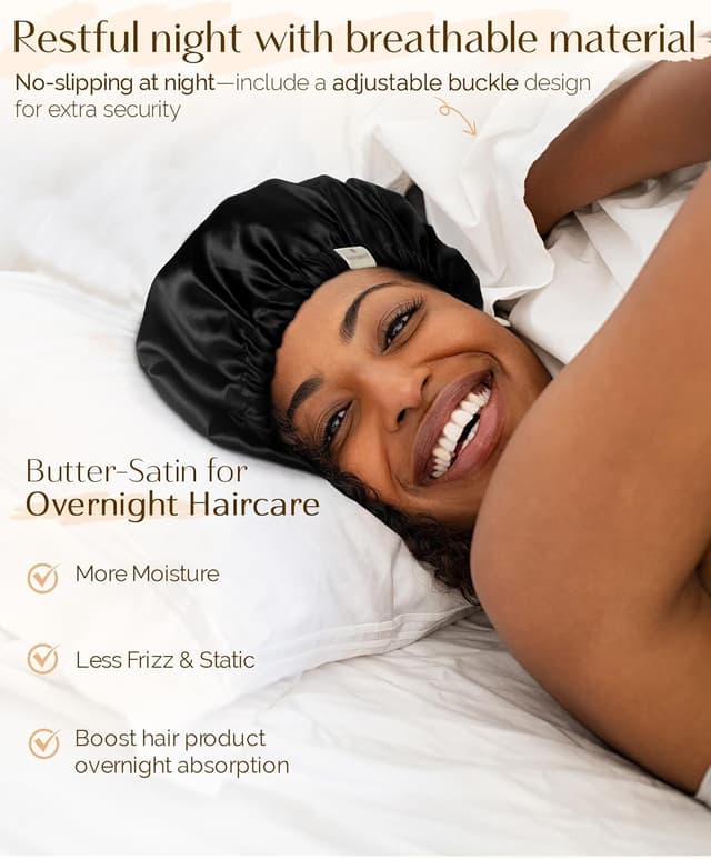Thumbnail 1 de YANIBEST Silk Bonnet for Sleeping Women