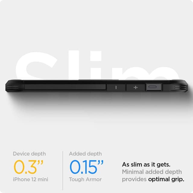 Thumbnail 6 de Spigen Tough Armor iPhone 12 Mini coque noire