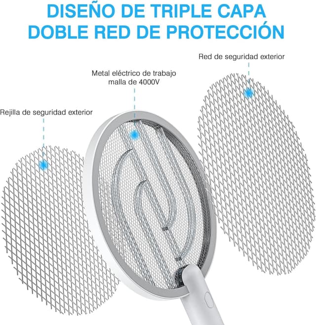 Detalle 2 de PALONE Mata Mosquitos Eléctrico USB 1200 mAh