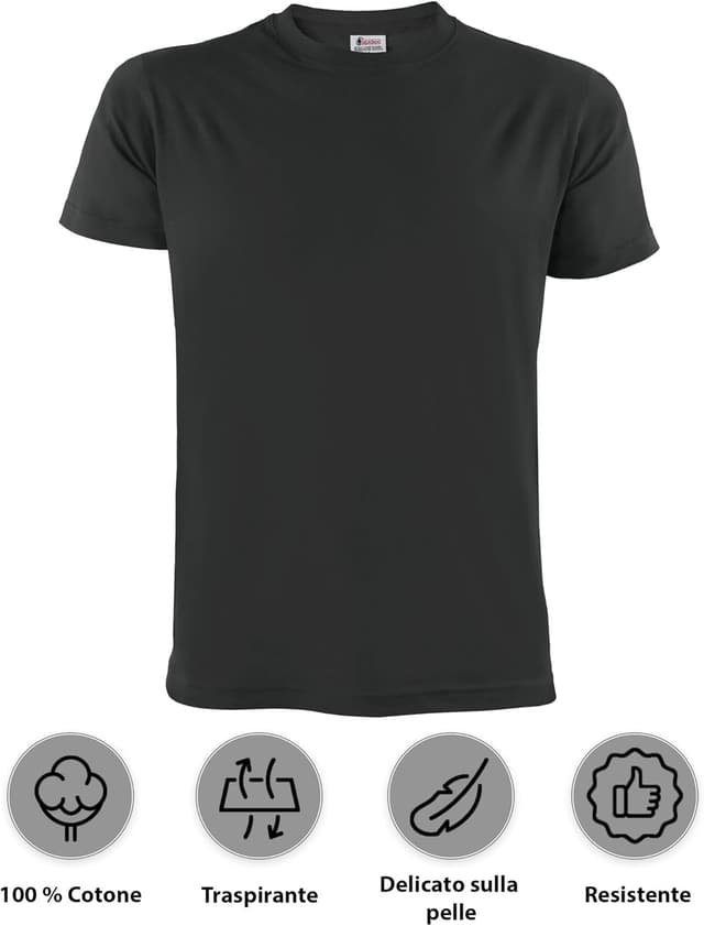 Thumbnail 2 de ALPIDEX T-Shirt da uomo Confezione 5 girocollo