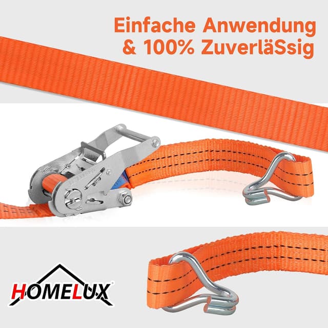 Thumbnail 3 de HOMELUX Spanngurte 4 Stück 6 m