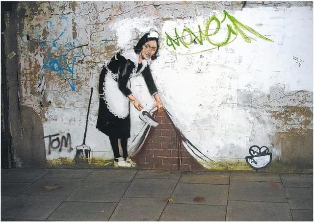 Thumbnail 1 de Piatnik 5542 Banksy 1000 Femme de ménage