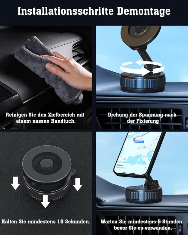 Thumbnail 4 de Handyhalterung Auto N55 360° faltbar