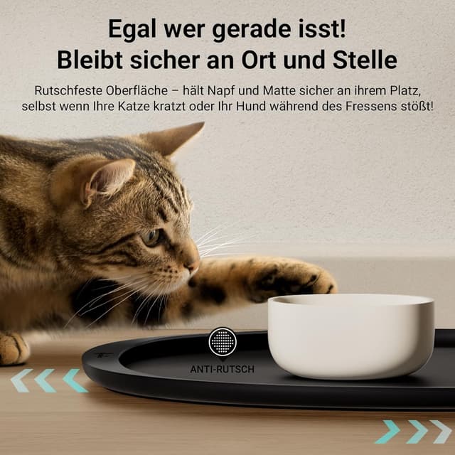 Thumbnail 4 de DownyPaws Napfunterlage Katzen 45×32 cm