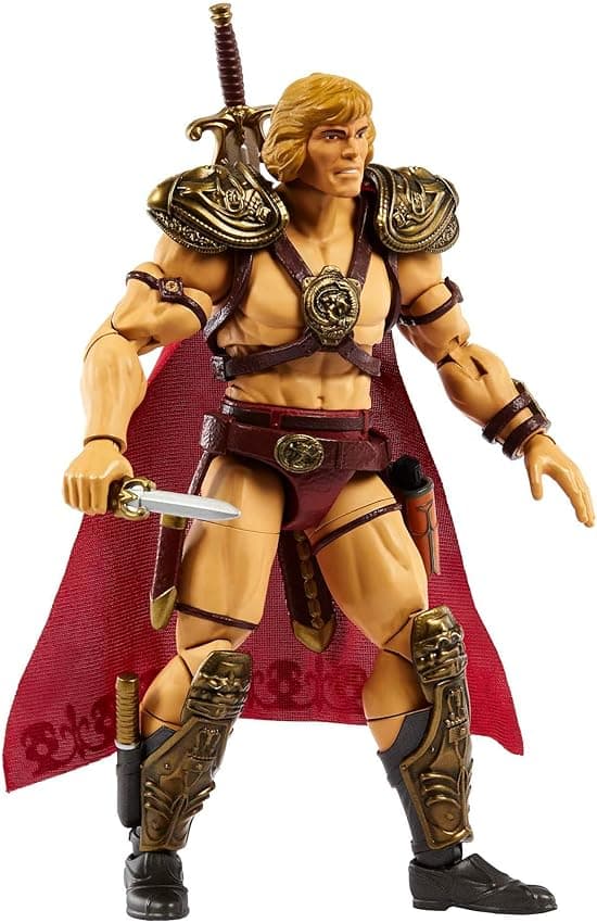 Detalle 2 de Masters del Universo MOTU He-Man Deluxe Figura Acción 🎉