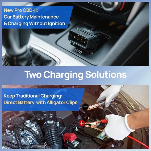 Thumbnail 4 de ECO-WORTHY Upgrade 10W Solar Trickle Charger for Car