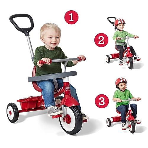 Thumbnail 16 de Radio Flyer Triciclo 3 en 1 para niños 1,5–5 años