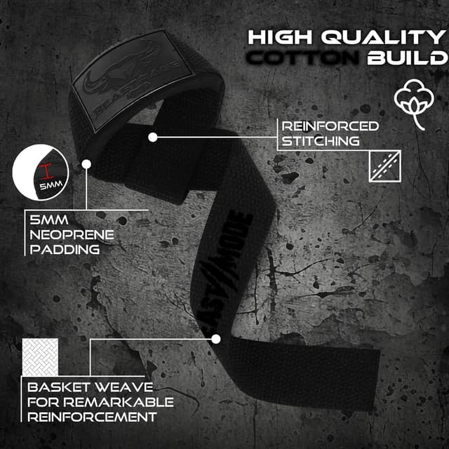 Detalle 2 de Weight lifting wrist straps for support