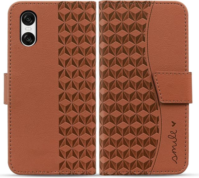 Thumbnail 6 de Rostsant Handyhülle für Sony Xperia 10 VI – Premium PU Leder Flip Case mit Kartenfächern (Grün)