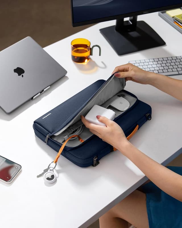 Detalle de tomtoc 360° Tasche 15-Zoll Laptoptasche