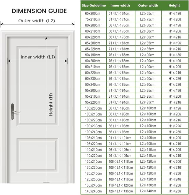 Detalle de UPGRADE Fliegengitter Balkontür 100x210 cm mit starken Magneten – selbstschließende Insektenschutz-Tür, weiß