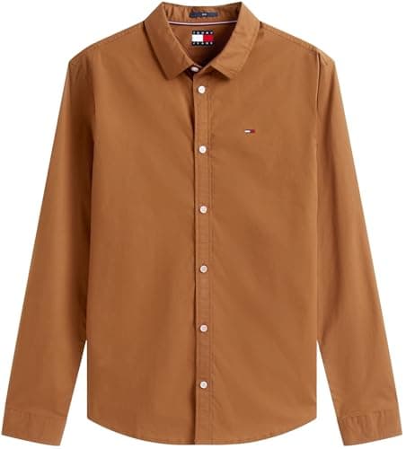 Thumbnail 4 de Tommy Jeans Camisa Original Stretch Beige XS 👕