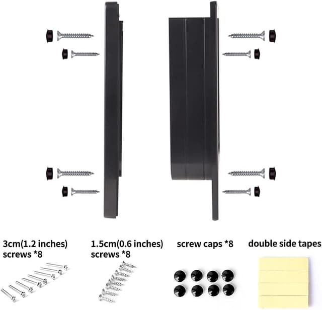 Thumbnail 6 de Große Katzenklappe mit 4-Wege Magnetverschluss