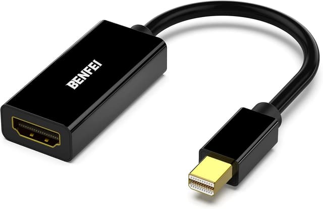 Detalle de BENFEI Mini DisplayPort HDMI oro