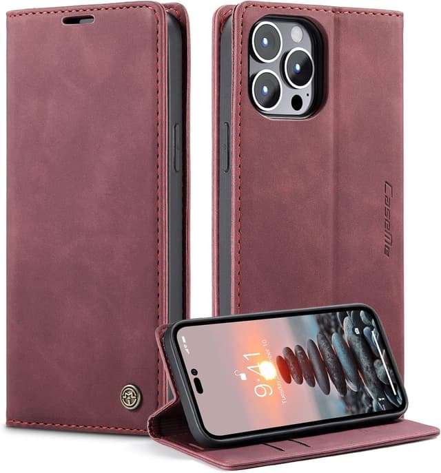 Imagen de Monweicz Coque IPhone 14 Vin Rouge en OfertitasTOP