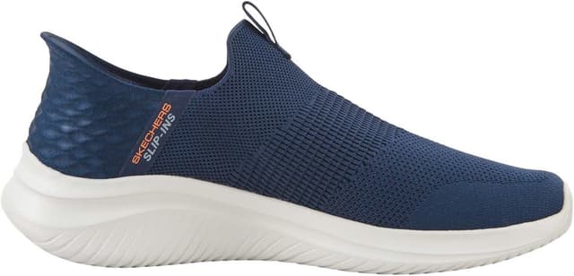 Detalle de Skechers Men’s Ultra Flex 3.0 Smooth Step Slip-On Trainers (Navy) – UK 7