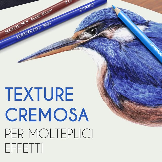 Detalle de Zenacolor 160 Matite Colorate Uniche 🎨
